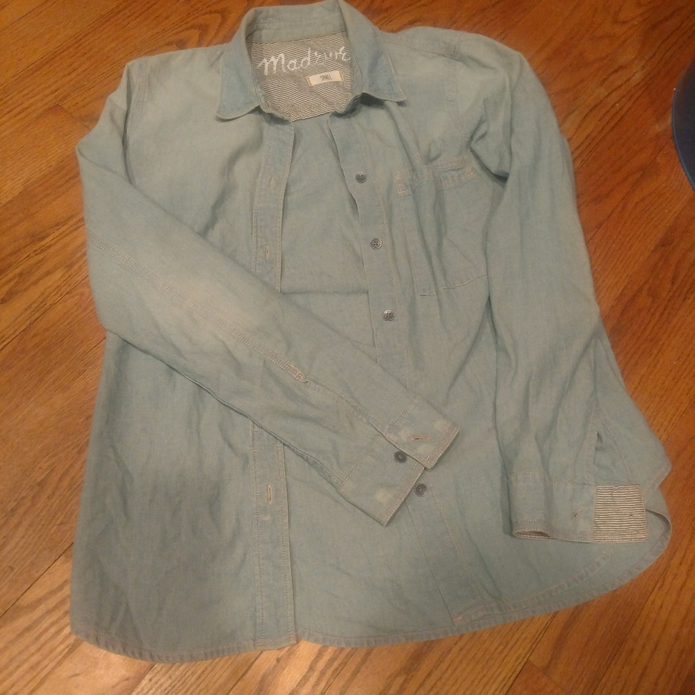 Madewell Chambray button-down